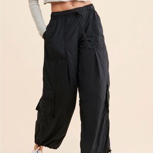Daily Practice Base Jump Parachute Pants Black XS